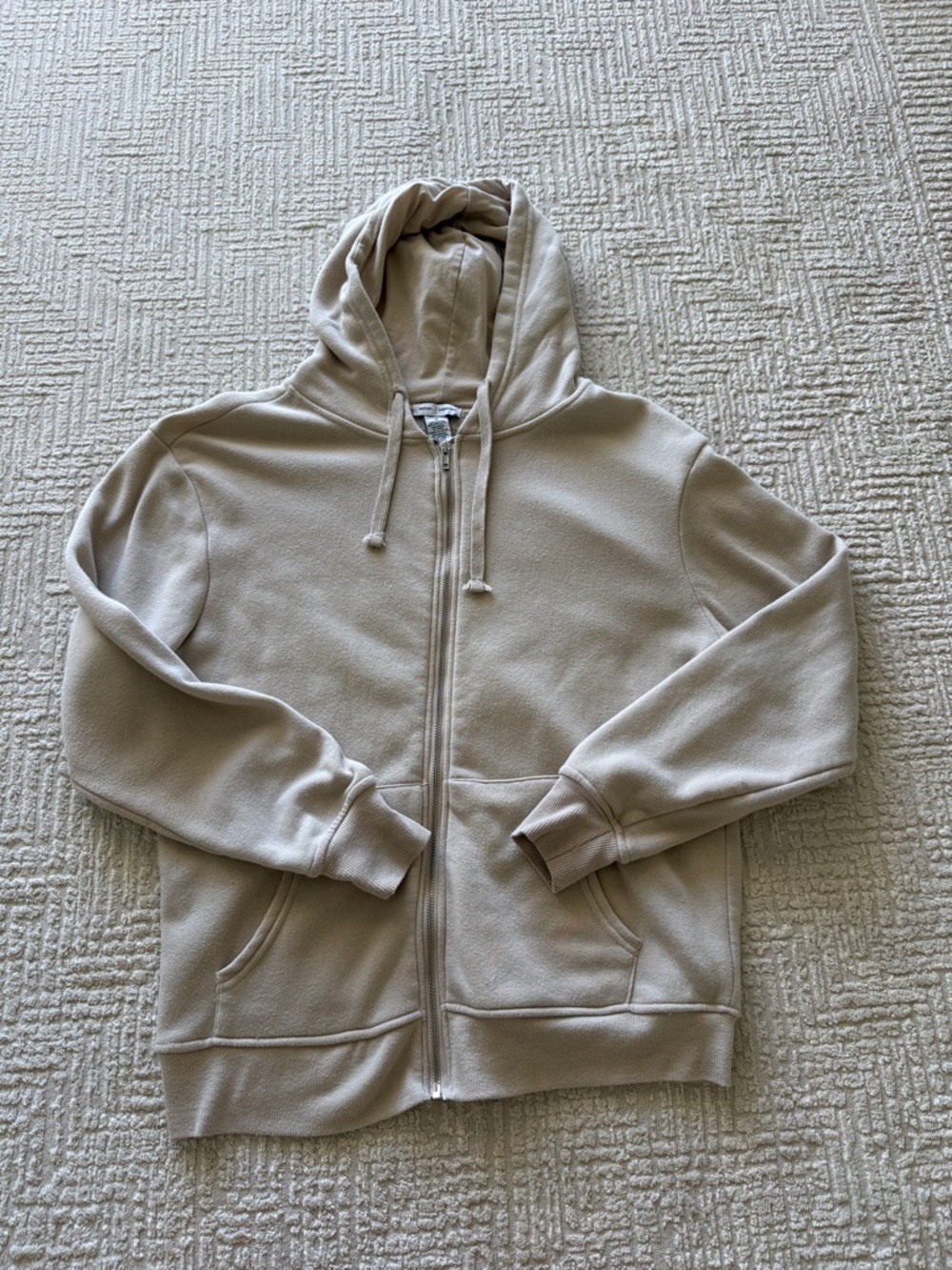 Better Together Cream Tan Zip Up Hoodie Sweatshirt